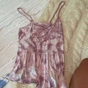 American Eagle Tie Dye Tank